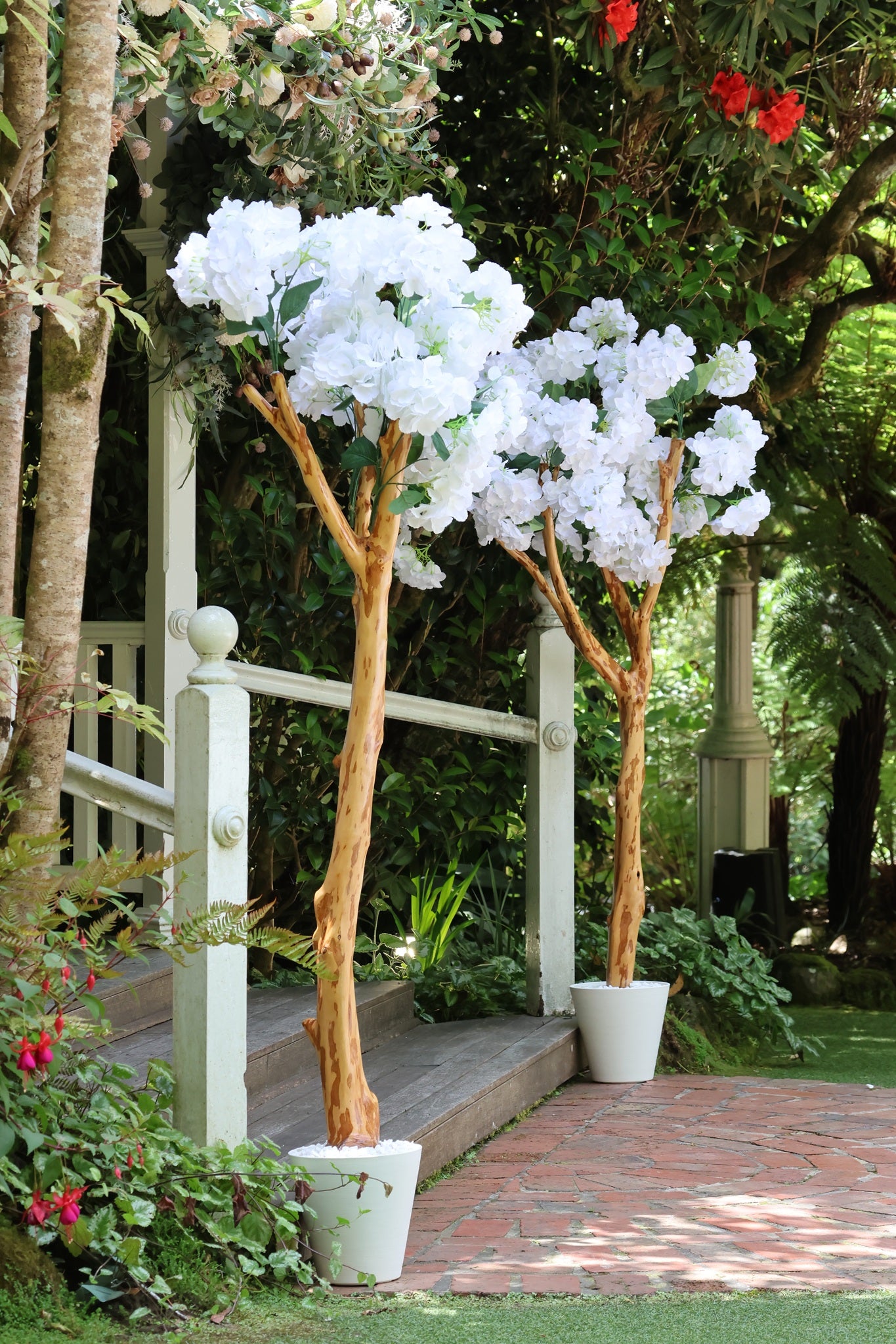 2 Hydrangea Display Trees