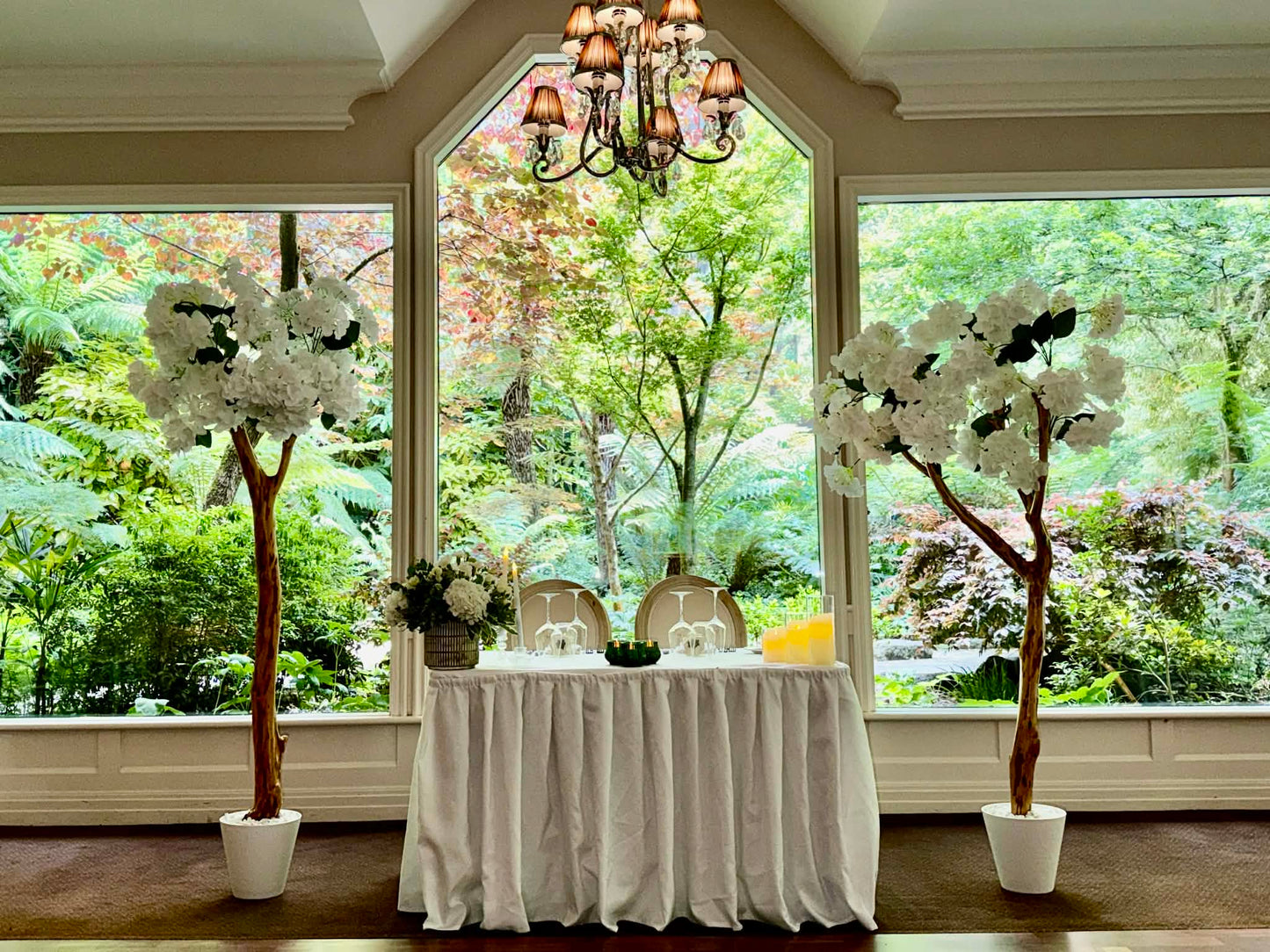 2 Hydrangea Display Trees
